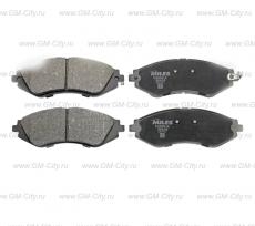 Колодки тормозные передние miles Chevrolet Lacetti