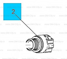 Соеденитель впускного и выпускного шлангов обогревателя Chevrolet Malibu