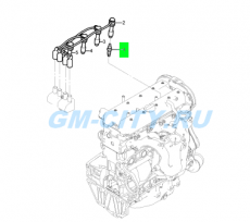 Свеча зажигания 2,4l Chevrolet Captiva C100