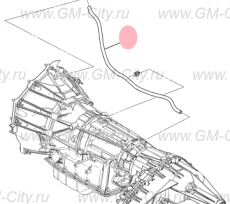 Шланг масляный акпп Cadillac Escalade ІІІ