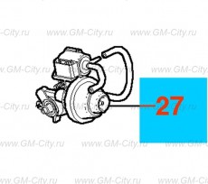 Привод клапана упраления регулировкой впускного коллектора Chevrolet Cobalt