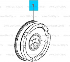 Зубчатое колесо стартера Chevrolet Cobalt