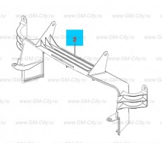 Отражатель воздушного радиатора Chevrolet Cobalt