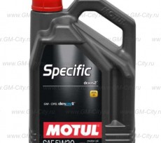 Масло моторное 5w-30 dexos2 5l specific Chevrolet Aveo T200