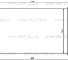 Радиатор кондиционера Chevrolet Lacetti