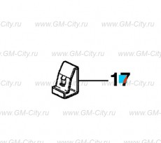 Фиксатор облицовочной панели заднего бампера Chevrolet Cobalt