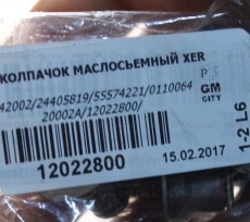 Колпачок маслосъемный Chevrolet Aveo T255