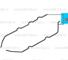 Герметик корпуса заднего масляного уплотнения коленчатого вала Chevrolet Cobalt