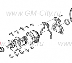 Шестерня коленвала Cadillac Escalade ІІІ