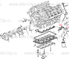 Датчик давления масла двигателя Cadillac SRX І