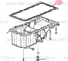 Прокладка масляного поддона Cadillac SRX І