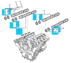 Сальник распредвала 3.2 Chevrolet Captiva C100