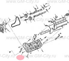 Клапан выпускной Cadillac SRX І