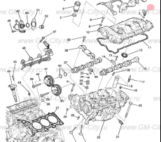Клапан pcv Chevrolet Traverse II