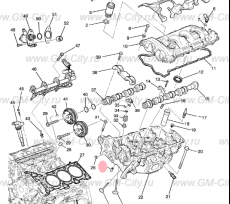 Клапан масла двигателя Chevrolet Traverse II