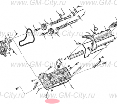 Клапан впускной Cadillac SRX І