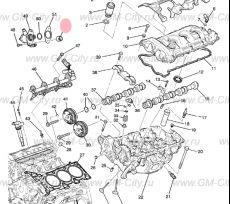 Толкатель топливного насоса двигателя Chevrolet Traverse II