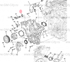 Сальник клапана изменения фаз грм Chevrolet Traverse II