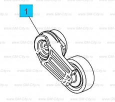 Ролик приводного ремня Chevrolet Malibu