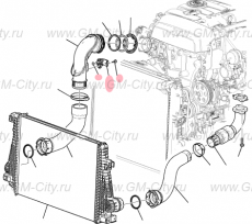 Датчик давления интеркулера Cadillac CTS ІІІ
