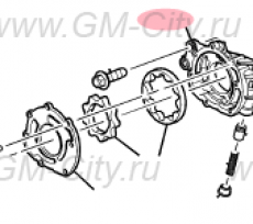 Масляный насос Cadillac Escalade ІІІ