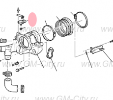 Map-сенсор (вакууумный датчик) Cadillac SRX І