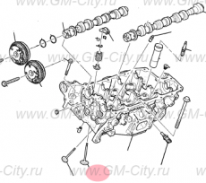 Клапан впускной Cadillac CTS ІІ
