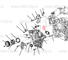 Сальник помпы Chevrolet Traverse II