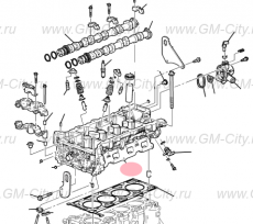 Головка блока цилиндров Cadillac CTS ІІІ