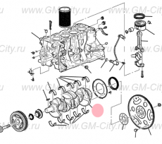Коленвал Cadillac CTS ІІІ