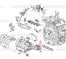 Дросельная заслонка Cadillac CTS ІІІ