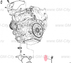 Датчик кислородный выхлопной системы задний Cadillac ATS