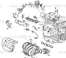 Датчик детонации Cadillac ATS