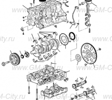 Масляный насос Cadillac ATS