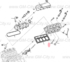 Клапан выпускной Cadillac Escalade IV