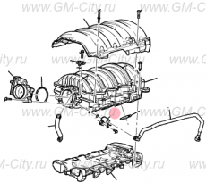 Клапан-испаритель впускного коллектора Cadillac Escalade IV