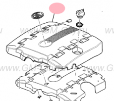 Крышка двигателя Cadillac CTS ІІ