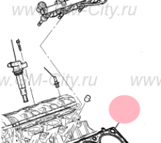 Прокладка головки блока цилиндров правая Cadillac CTS ІІ