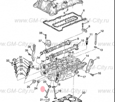 Клапан выпускной 1.5 Chevrolet Volt II