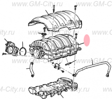 Коллектор впускной Cadillac Escalade IV
