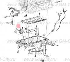 Датчик уровня масла Cadillac CTS ІІІ