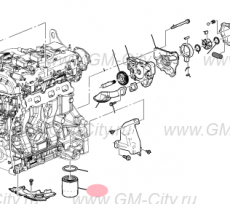 Фильтр масляный Cadillac CTS ІІІ
