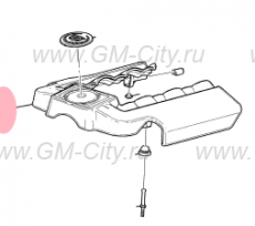 Крышка двигателя Cadillac Escalade IV