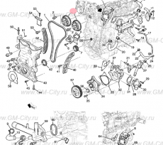 Звездочка распредвала 1.5 Chevrolet Volt II