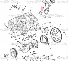 Вкладыши шатунные Chevrolet Traverse II