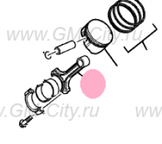 Шатун в сборе Cadillac Escalade ІІІ