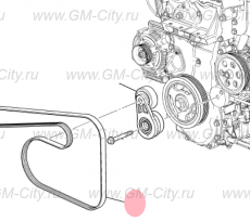 Ремень приводной Cadillac ATS