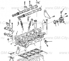 Клапан выпускной Cadillac CTS ІІІ