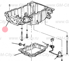 Масляный поддон Cadillac CTS ІІІ