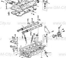 Клапан pcv вентиляции картерных газов №1 Cadillac ATS